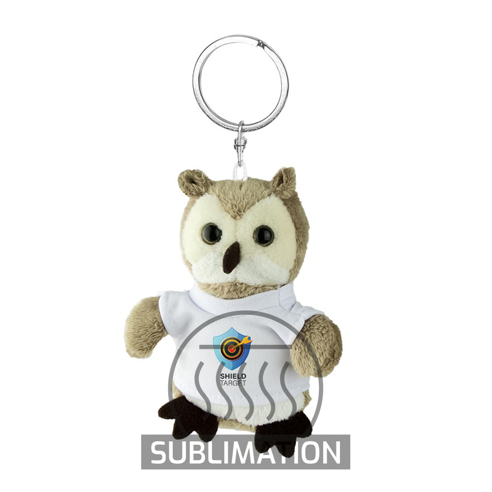 Peluche hibou porte-cls | Cleverly